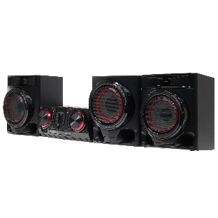 Минисистема LG XBoom CJ45 черный 720Вт FM USB BT