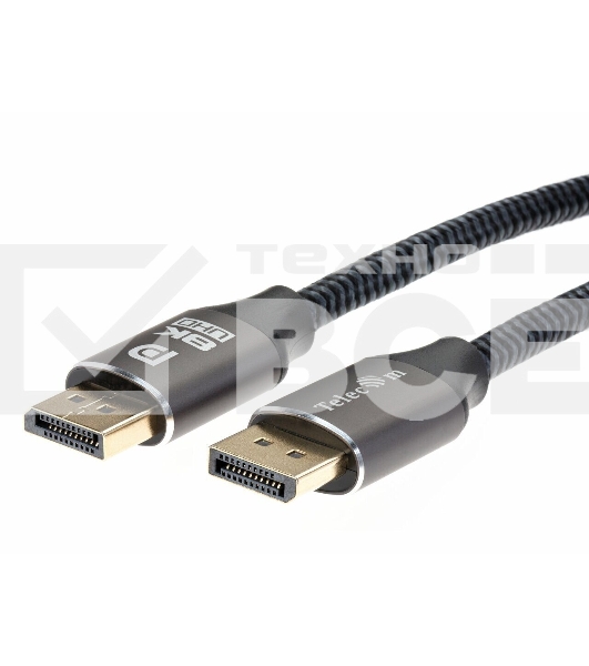 Кабель соединительный DP-DP 1.4V 8K@60Hz  3м, Telecom Pro <TCG750-3M>