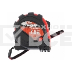 Рулетка Status magnet 3 fixations, 7,5 м х 25 мм, обрезиненный корпус, зацеп с магнитом Matrix, фото 1