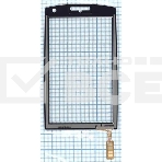 Сенсорное стекло (тачскрин) для Philips Xenium X815, черное, фото2
