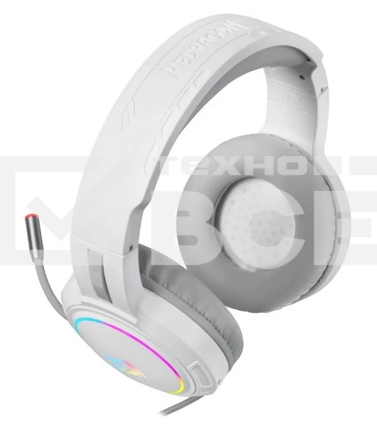 Гарнитура игровая  Defender Mento RGB 3.5мм белый