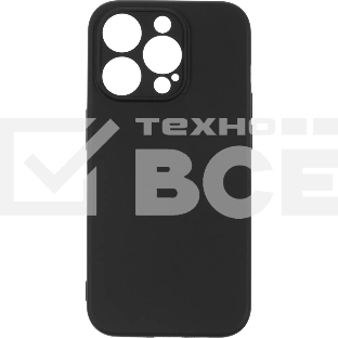 Чехол (клип-кейс) BoraSCO для Apple iPhone 15 Pro черный (72416)
