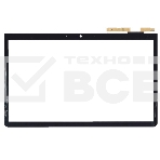 Сенсорное стекло (тачскрин) для Toshiba 13.3 42.1133.409.203, черный, фото 1