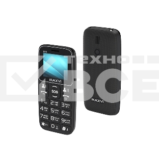 Мобильный телефон Maxvi B110 черный