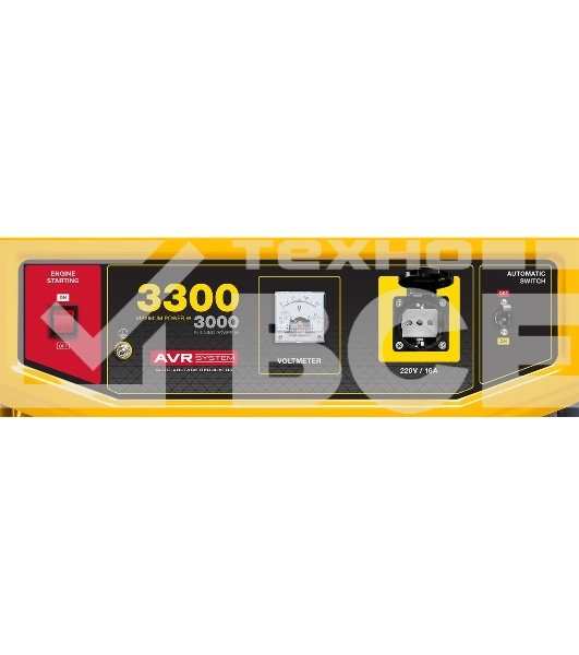 Электрогенератор бензиновый STEHER GS-4500, 3.3 кВт, 72 дБ, 39 кг