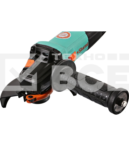 УШМ болгарка Sturm AG9012TE125 мм, 1100Вт, рег. об: 4000-10000 об/мин, конст. эл.