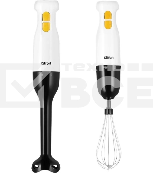 Блендер погружной Kitfort КТ-3511 250Вт белый/черный