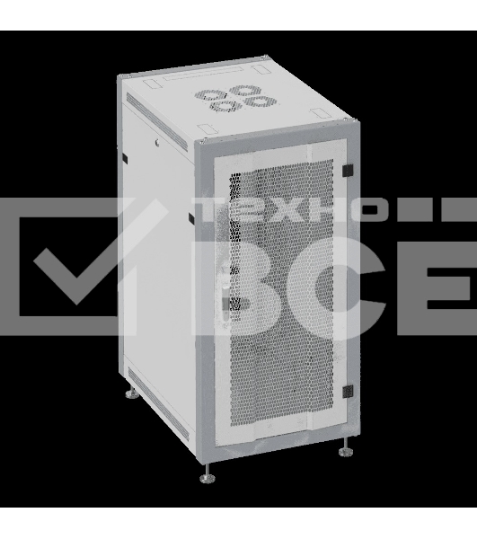 Шкаф коммутационный Sysmatrix SL 6615.733 напольный 15U 600x600мм пер.дв.перфор. задн.дв.перфор. 800кг серый 450мм 37кг 800мм IP20 металл