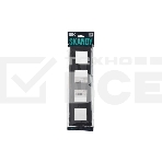 Рамка 4-м IEK SKANDY SK-F04G графит SK-M42-K53, фото5