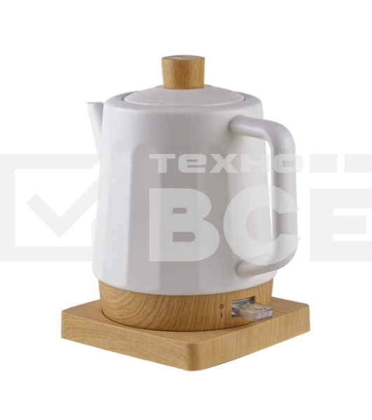 Чайник электрический Centek CT-0067 белый, 1.5 л, 1600 Вт