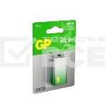 Алкалиновая батарейка GP Super Alkaline G-Tech 9V Крона - 1 шт. на блистере (1 шт.), фото2