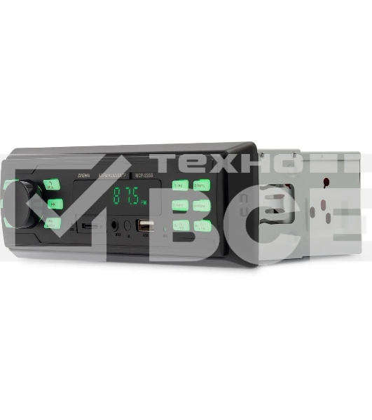 Автомагнитола Digma MCP-225G 1DIN 4x45Вт v5.0 AUX 2
