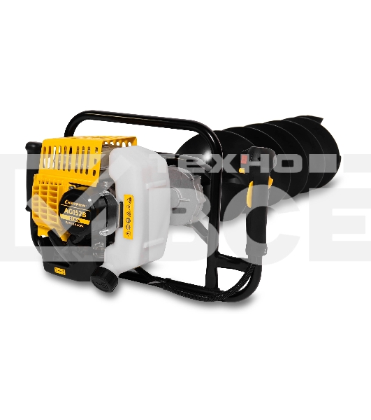 Мотобур CHAMPION AG152B {1,46кВт 51,6см? 9,2кг без шнека}