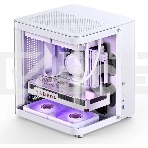 Корпус без блока питания JONSBO TK-1, Mini-Tower, TG, no fan, 1xUSB-A 3.2 + 1xUSB-C 3.2, mATX, mITX White, фото5