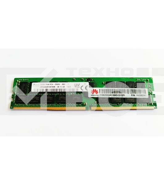 Оперативная память Huawei, DDR4, 32GB (1x32GB), 2666MHz, CL19, ECC, RDIMM