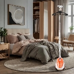 Отпариватель Kitfort КТ-9357 оранжевый/белый, 2200 Вт, 45 г/мин, 2000 мл, фото3