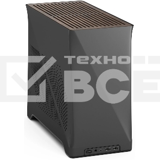 Компьютерный корпус без блока питания Fractal Design Era 2, Mini-Tower, 2x120мм, 2xUSB-A 3.0 + 1xUSB 3.2 Type-C, SFX PSU Support, mITX Charcoal Gray