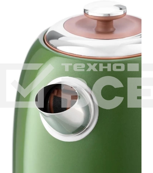 Чайник электрический Kitfort KT-6110 1.7л. 2200Вт зеленый (корпус: нержавеющая сталь)
