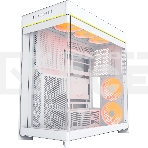 Компьютерный корпус Montech HS02 PRO белый без БП ATX 4x140мм 2xUSB 3.0 audio bott PSU, фото5