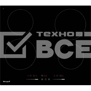 Индукционная варочная панель стеклокерамическая Weissgauff HV 640 BSG