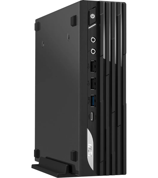 Мини-ПК MSI Pro DP21 13M Mini Core i3-14100 (3.5GHz), 8Gb DDR4 SO-DIMM, 512Gb SSD M.2, Intel UHD Graphics 730, noDVD, WiFi, BT, 120W, VESA, COM Port, no keyboard&mouse, noOS, 1y war-ty (9S6-B0A431-1071)