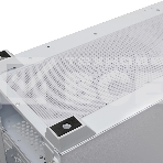 Компьютерный корпус без блока питания HSPD M740, Mesh Mid Tower, белый, TG, 0.6 SPCC, no fans, E-ATX, ATX, mATX, mITX, 170/400/200мм, 4x2.5