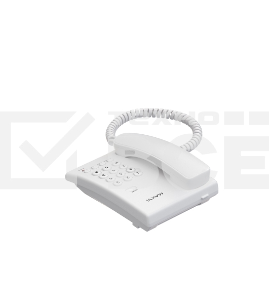 Проводной телефон MAXVI CS-02 white