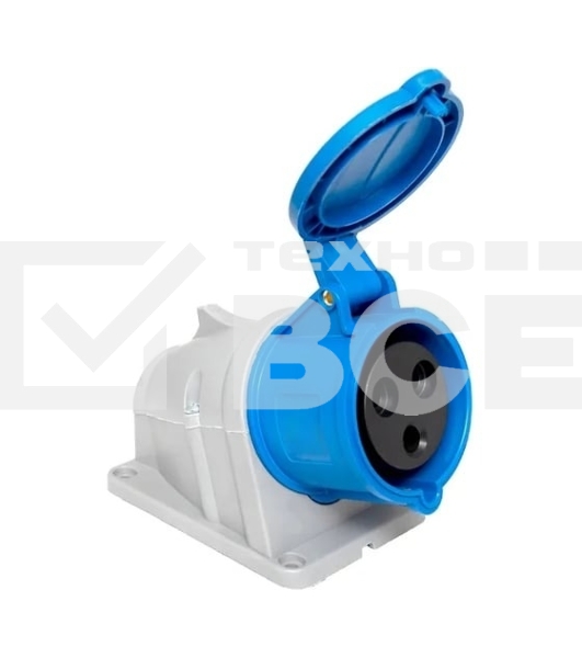 Розетка стационарная наружная 123 2Р+РЕ 32А 220 В IP44 PROxima EKF ps-123-32-220-PRO