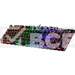 Клавиатура проводная игровая проводная Genius Scorpion K12 /механическая/коричневые переключатели/RGb/Анти-Ghosting/USB/кабель 1.8м/черный (31310057402), фото2