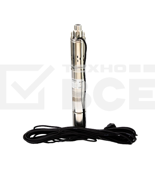 Скважинный насос Denzel DWS-3-75 винтовой, диаметр 3', 500 Вт, 1600 л/ч, напор 75 м