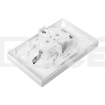 Розетка 2-м EKF UP1-SOW-211-44 СП Эпика 16А IP44 с заземл. защ. шторки с рамкой с крышками механизм бел., фото3