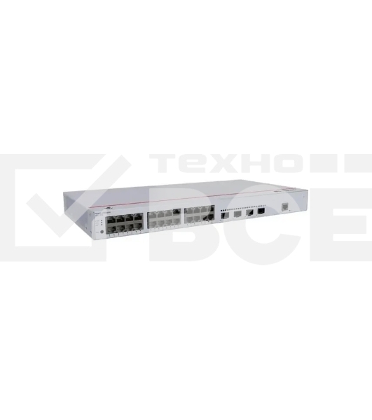 Коммутатор HUAWEI S310-24T4X (L2+, 24*10/100/1000BASE-T ports, 4*10GE SFP+ ports, built-in AC power)