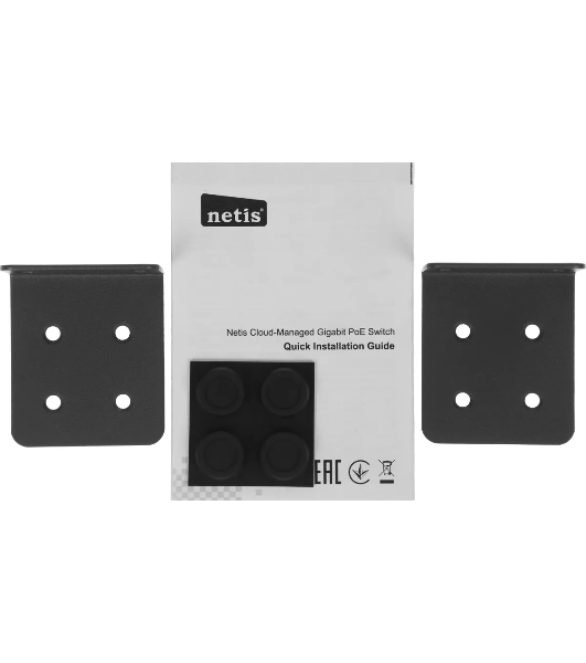 Коммутатор Netis ST228GPR-2G2S (L2) 26x1Gbит/с 2SFP 24PoE 375W настраиваемый