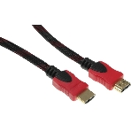 Кабель соединительный аудио-видео Premier 5-813R HDMI (m)/HDMI (m) 3м. феррит.кольца черный/красный (5-813R 3.0), фото2