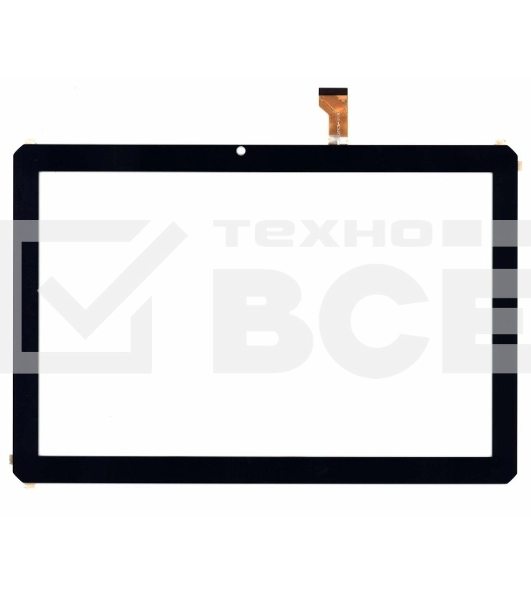 Сенсорное стекло (тачскрин) для BQ-1077L Armor Pro, черное