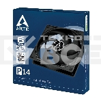 Вентилятор для корпуса Case fan ARCTIC P14 (черный) - retail (ACFAN00123A), фото6
