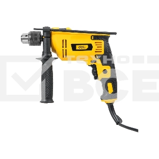 Дрель Deli DL-CZ13-E1, 650Вт, сетевая, ударная