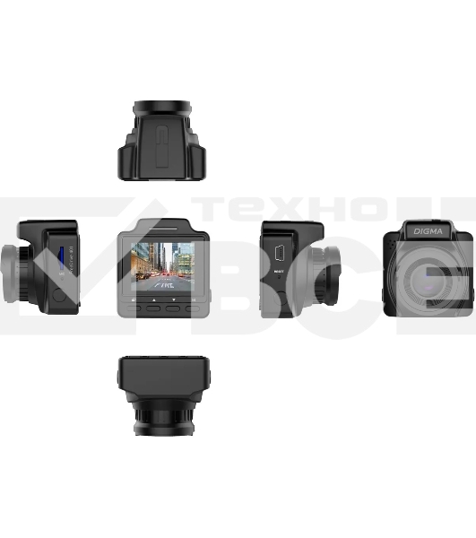 Видеорегистратор Digma FreeDrive 401 черный 4Mpix 2160x3840 2160p 170гр. NTK96675