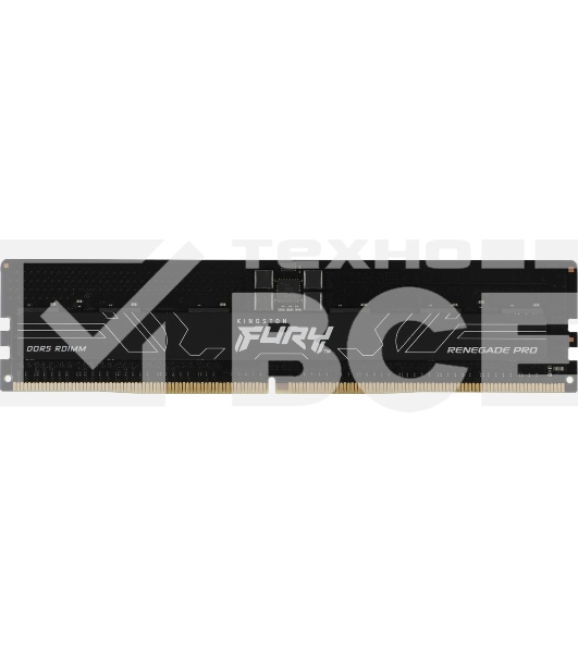 Оперативная память Kingston Fury Renegade Pro Black, DDR5, 16GB (1x16GB), 6000 MHz, CL32, ECC, RDIMM