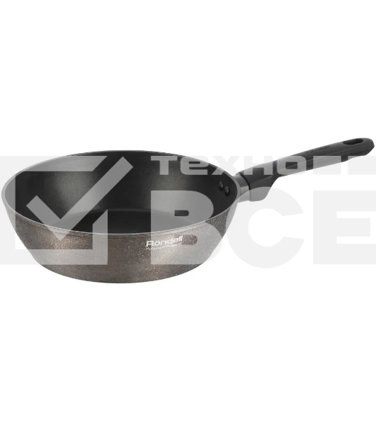 Сковорода Rondell Posh RDA-1477, 28 см, без крышки, серый