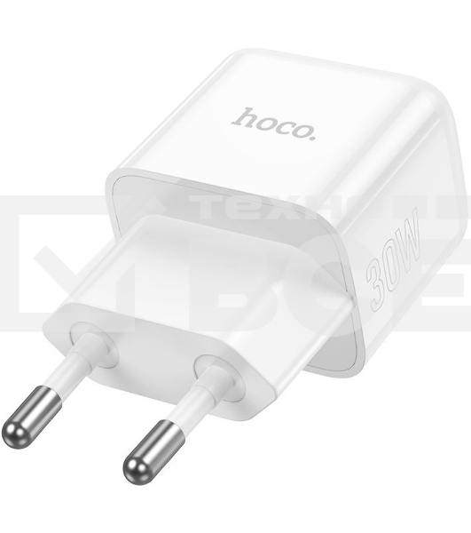 Сетевое зар./устр. Hoco N32 Glory White 30W 3A+2A+1.5A (PD+QC+AFC) USB Type-C универсальное белый