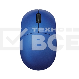 Мышь проводная Qumo Simple Office M92 синий, 1000 dpi, USB, кнопки - 3