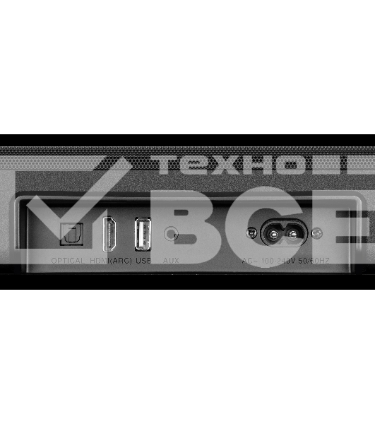 Саундбар SVEN SB-2055, черный, (80 Вт, Bluetooth, HDMI, ПДУ, Optical, USB, дисплей)