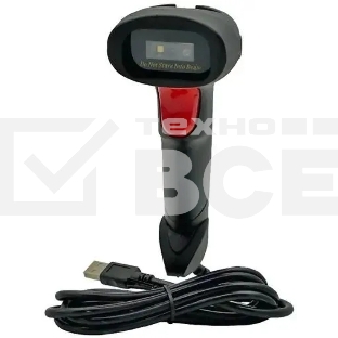 Сканер штрих-кода ручной Meferi MS25C (MS25C-HL5OWWST) 1D/2D, проводной, USB, чёрный