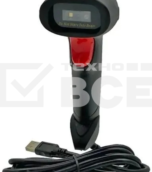 Сканер штрих-кода ручной Meferi MS25C (MS25C-HL5OWWST) 1D/2D, проводной, USB, чёрный