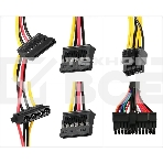 Блок питания KingPrice KPPSU400 ATX 400W (20+4pin) 120mm fan 3xSATA, фото2