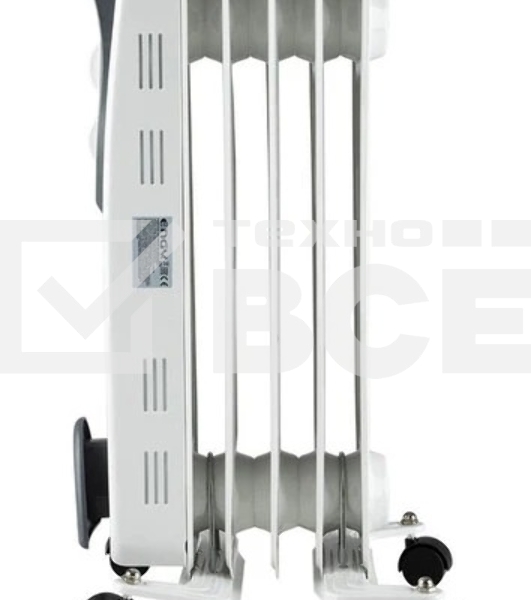 Масляный обогреватель Engy EN-2205 Modern (5 секций) белый, 1000 Вт, 10 м2, термостат