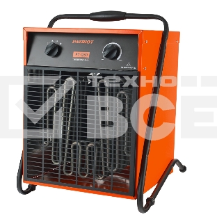 Тепловентилятор Patriot PT-Q 30, оранжевый/черный, 15/30 кВт, 400В, терморегулятор