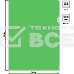 Папка-уголок Silwerhof Eco тисненый A4 пластик 0.12мм зеленый, фото3