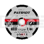 Диск абразивный отрезной PATRIOT EXPERT 180*1,6*22,23  по металлу, фото 1
